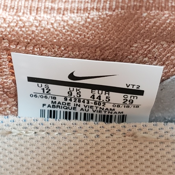 nike • air vapormax flyknit rose gold - Picture 8 of 8